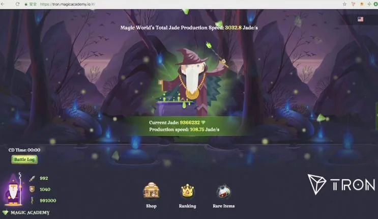 معرفی ۸ تا از بهترین بازیهای آنلاین ترون برای کسب درآمد بازی مجیک آکادمی Magic Academy