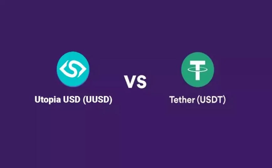 مقایسه یوتوپیا با تتر